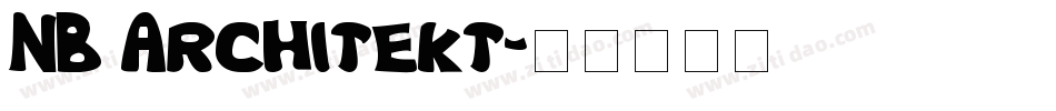 NB Architekt字体转换